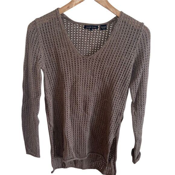 Jeanne Pierre brown sweater - Picture 1 of 8